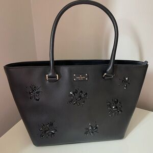 Kate Spade Small Margareta Grove Street Embellished Floral  Accents